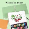 H&B customized artist drawing suppliers mini 300 gsm watercolor pad arts book
