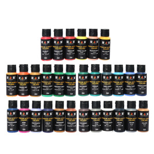 H & B pouring acrylic paint set 30 for beginners acrylic paintings