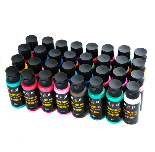Wholesale Metallic Pouring Paint Set - 134pcs for Artists, Kids and Beginners