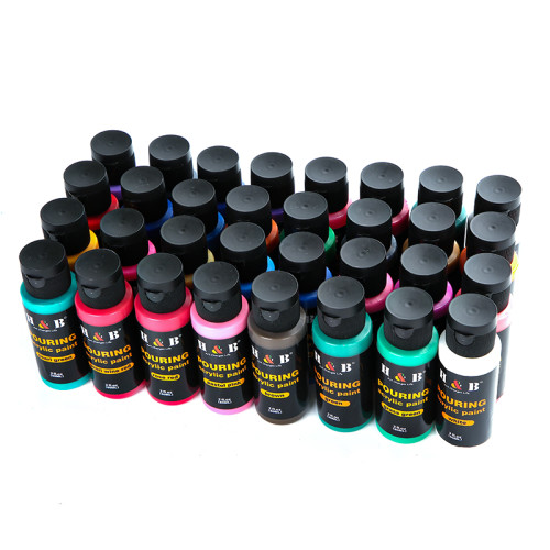 Wholesale Metallic Pouring Paint Set - 134pcs for Artists, Kids and Beginners