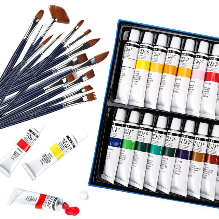 H&B 1200ML Professional acrylic paint pouring for wholesale