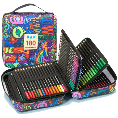 Colour Pencil Set Kids | Pencil Colors Set Kids | Drawing Crayons 72 | 72  Colored Crayons - Wooden Colored Pencils - Aliexpress