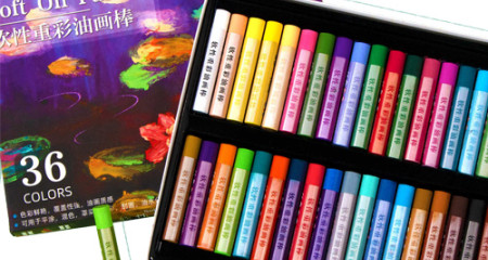 H&B 24/36pcs oil pastels for kid Art supplies oil pastels art for wholesale