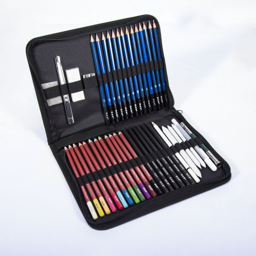H&B профессиональный оптовый набор карандашей для рисования sktech, 42 шт.