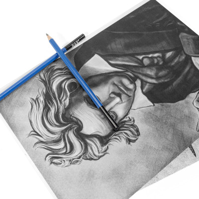 H&B 40Pcs sketching drawing and pencil set for kid pencil drawing for wholesale