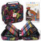 Custom 72/120/180 Colors Multi-slot Colored Pencil Set in Zippered Nylon Case for Art Supplies