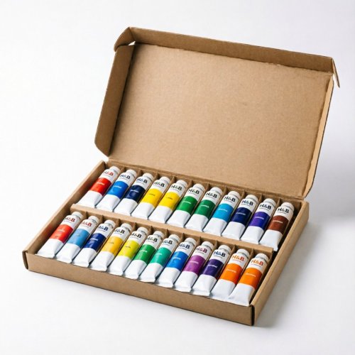 H&B Oil Paint 24 Colors Set