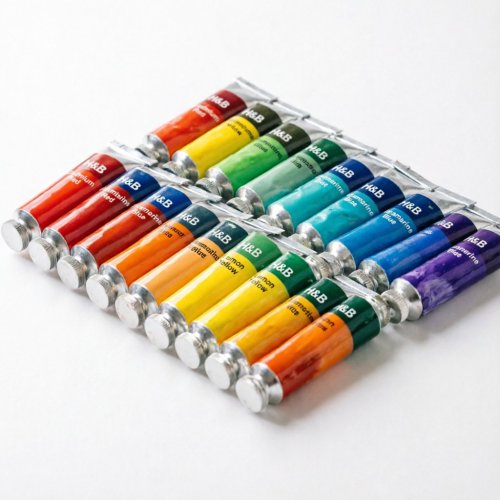 H&B Oil Paint 24 Colors Set
