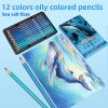 H&B Art 12 Colors Oil-Based Colored Pencils 3.0mm Core – Professional Drawing & Sketching Supplies for Artists Students – Non-Toxic ASTM Certified OEM Wholesale Manufacturer Supplier