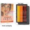 H&B Art 12 Colors Oil-Based Colored Pencils 3.0mm Core – Professional Drawing & Sketching Supplies for Artists Students – Non-Toxic ASTM Certified OEM Wholesale Manufacturer Supplier