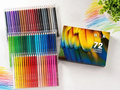 H&B Art 72/120 Colors Oil-Based Colored Pencils Set – Water-Soluble Wooden Colored Pencils with PP Box for Drawing & Sketching – Non-Toxic ASTM Certified OEM Custom Logo Wholesale Manufacturer Supplier