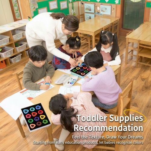 H&B Washable Oil Pastels for Kids - 24 Colors Non-Toxic Art Crayons