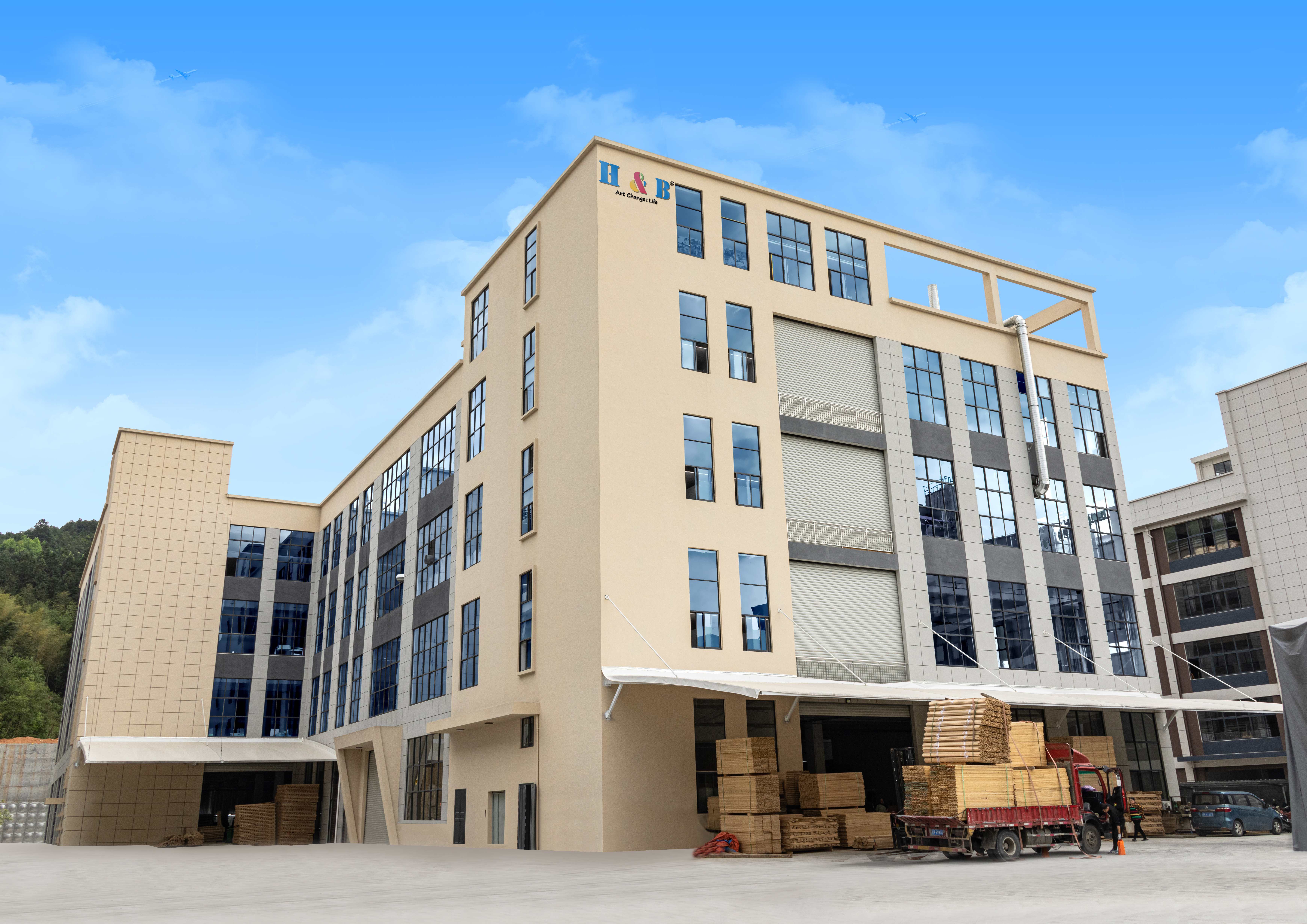 H&B manufacturing factory