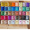 Single Pearlescent Metallic Watercolor Paint Pan