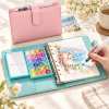 24 Color Portable Pearlescent Solid Watercolor Paint Set