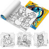 20 × 20 cm Themed Coloring Books – 8 Designs, 20 Pages Each