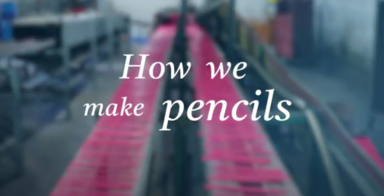 How to make pencils in the factory