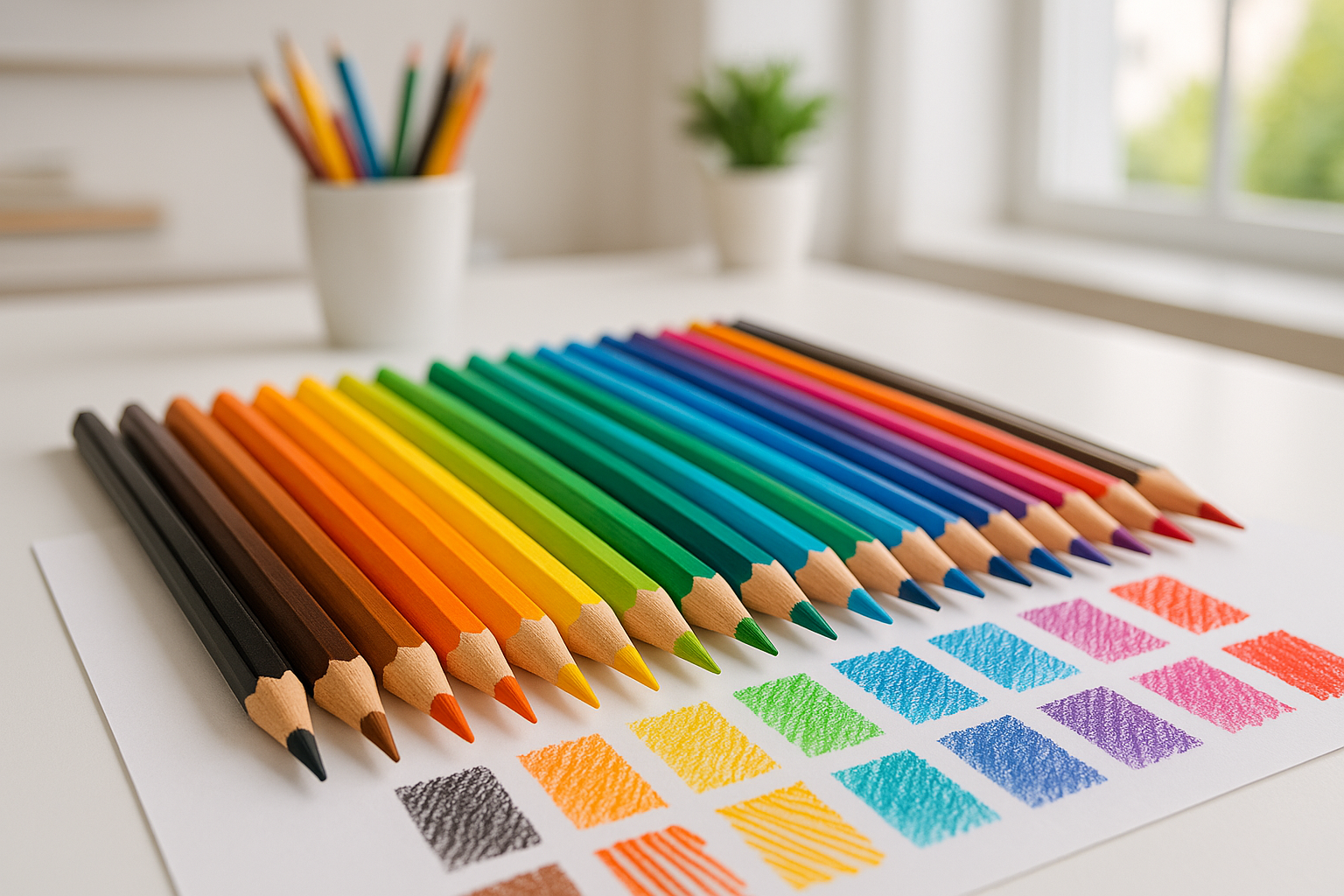 H&B 48-color and 72-color colored pencil sets