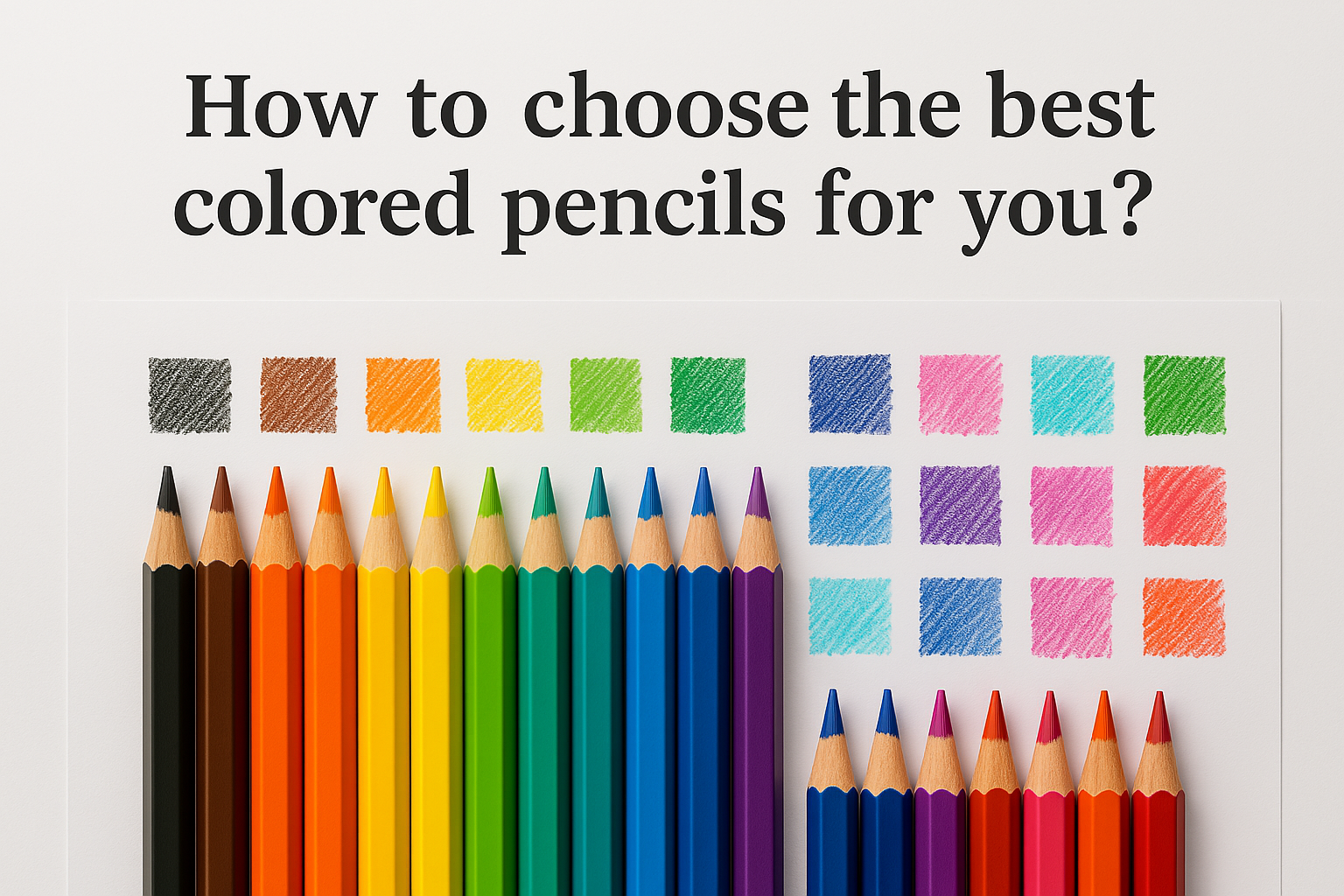 Prismacolor and Faber-Castell colored pencils in use
