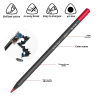 12/24/48/72/120 Color Black Wooden Oily Black Edition Colored Pencil Triangle Rod Pencil Set Artist Level Wholesale Customizable