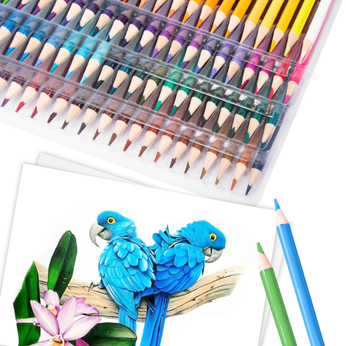 H&B Art 48 Colors Oil-Based Colored Pencils Set – Break-Resistant Professional Art Supplies for Blending & Shading – Custom Logo OEM Wholesale Bulk