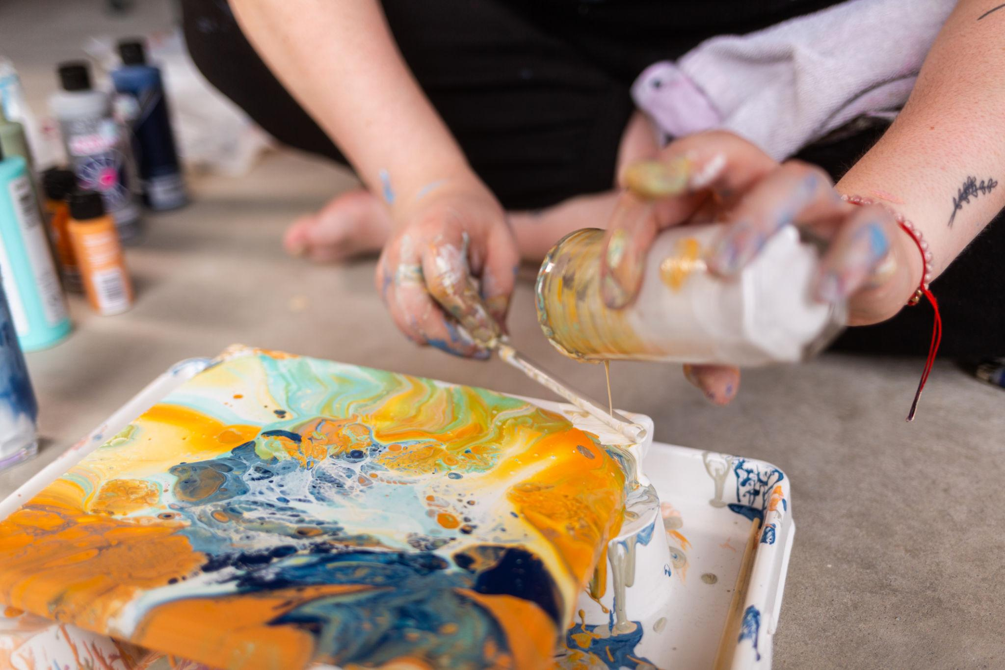 Mastering Acrylic Pouring: A Pro's Guide to Fluid Acrylic Mediums