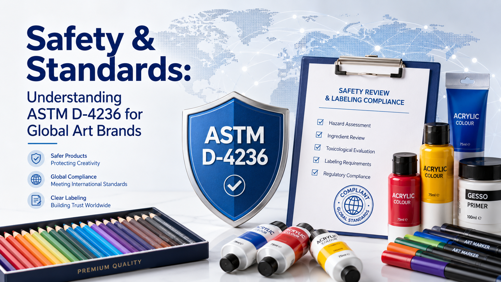 Safety & Standards: Understanding ASTM D-4236 for Global Art Brands