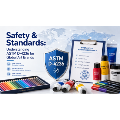 Safety & Standards: Understanding ASTM D-4236 for Global Art Brands