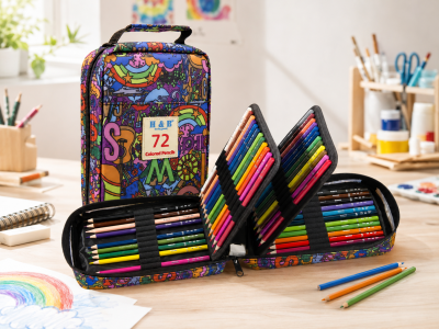 H&B high Quality Soft Core 72pcs Round Colored Pencils drawing for best colored pencils blending