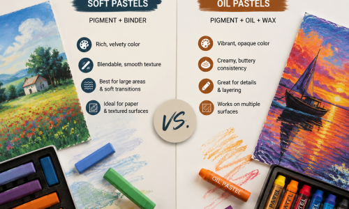 Soft Pastels vs. Oil Pastels: Which Medium Is Right for Your Next Masterpiece?
