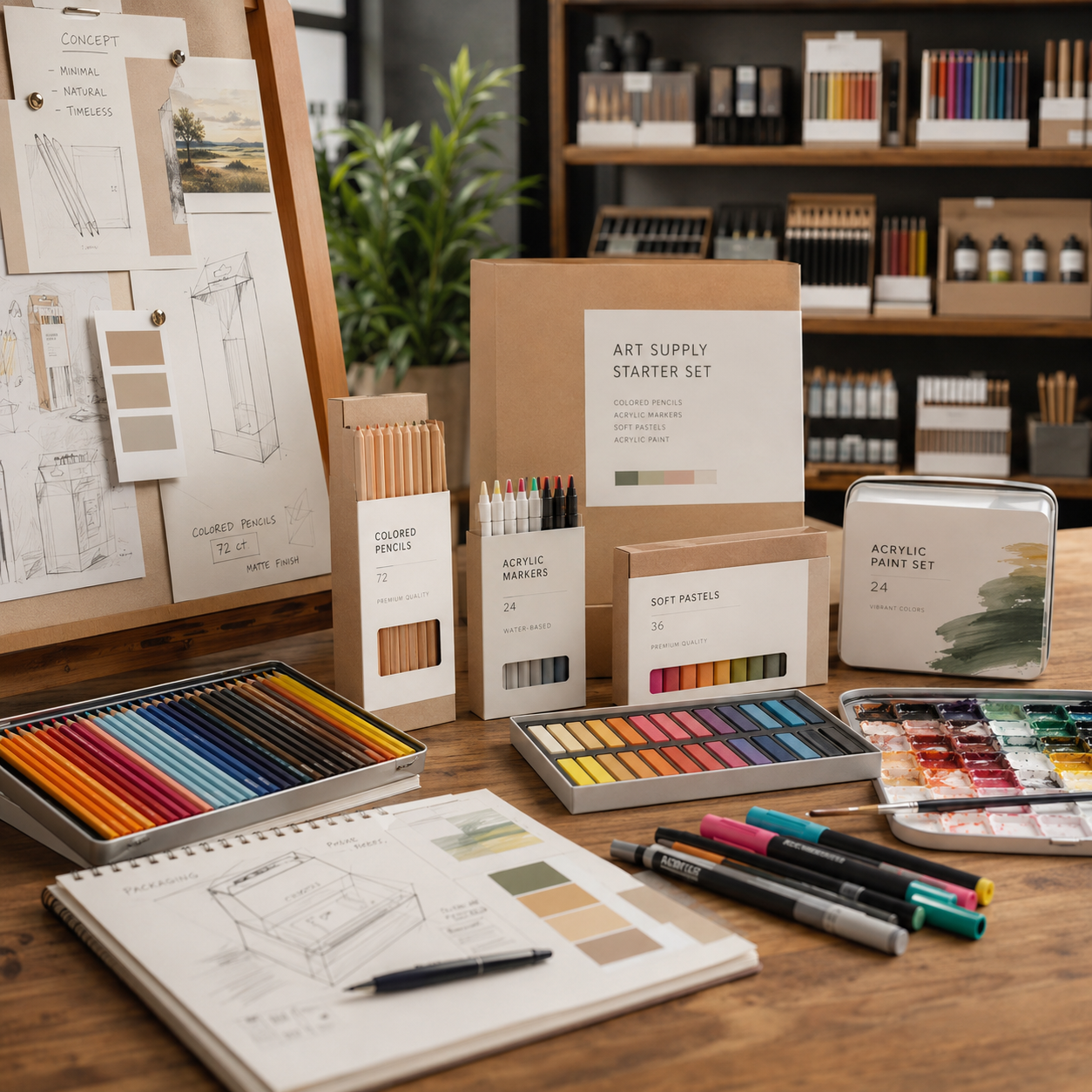 From Concept to Shelf: A Step-by-Step Guide to Private Labeling Art Supplies