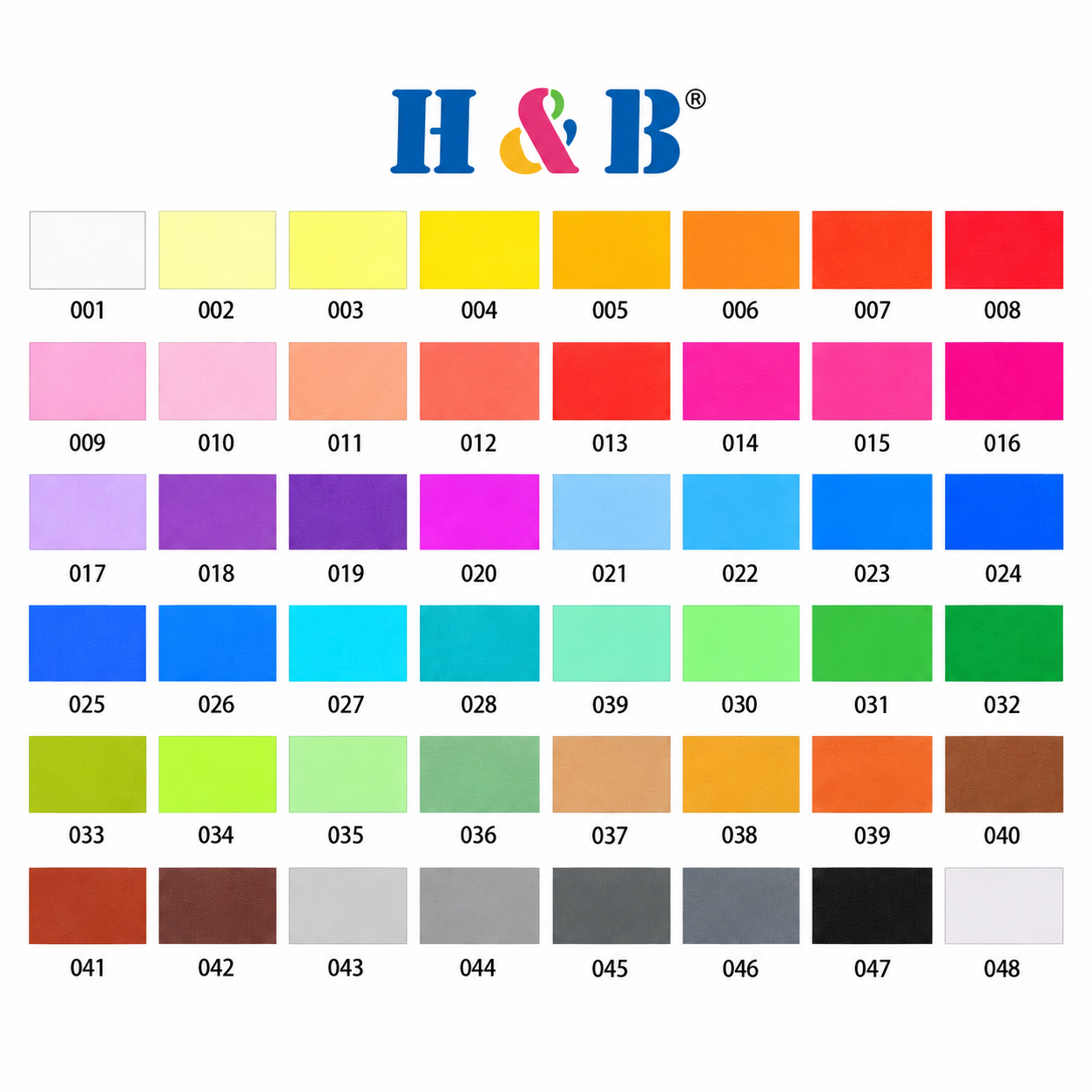 H&B 48-color artist soft pastel set in a rigid gift box