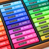 48-Color Ultra-Soft Square Oil Pastel Set in Wooden Box