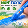 45 Color Hexagonal Oil Pastel Set for Kids and Beginners