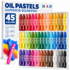 45 Color Hexagonal Oil Pastel Set for Kids and Beginners