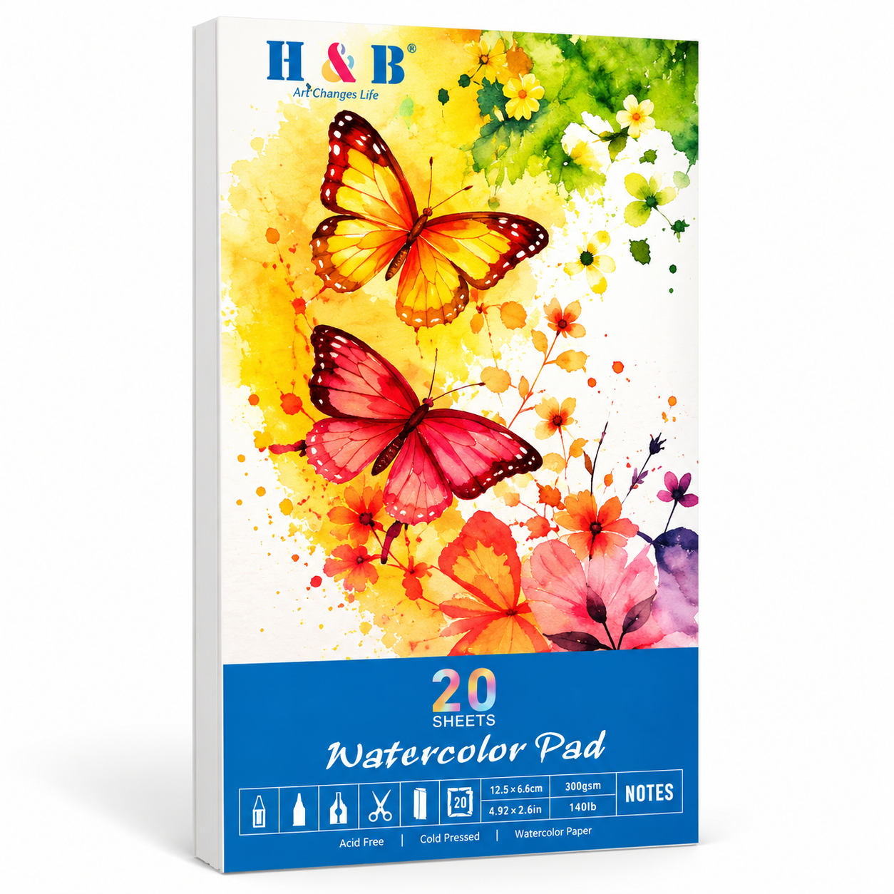 Watercolor paper pad