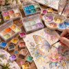 Single Pearlescent Metallic Watercolor Paint Pan