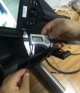 JEET 2.2mm Videoscope Applied In Air Cylinder Inspection