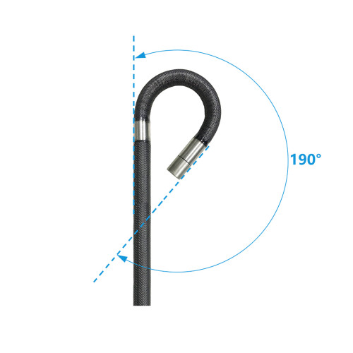 T51X Series Joystick Videoscope, 6mm Front View & Side View Lens  Borescope