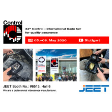 JEET will exhibit at the Control 2020