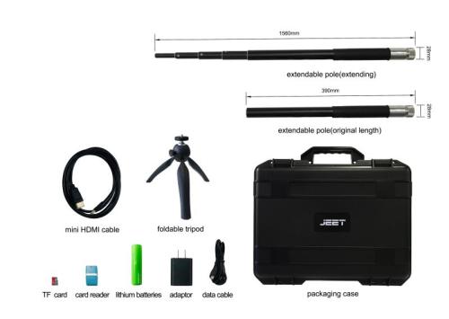 JEET 2.2MM Front View S-Series HD Industrial Endoscope