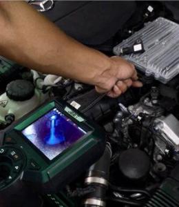 Automotive endoscopes applied  in surface defect detection of aluminum castings