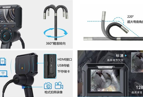 Industrial endoscopes have been widely used in the pipeline welding industry!