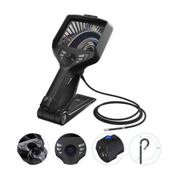 T51X Series 2.8mm Sideview Videoscope/4 Way Articulating Borescope/ Pipeline Inspection Camera