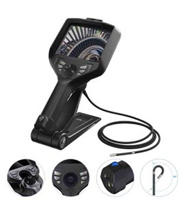 Comparison of the characteristics of three industrial endoscopes