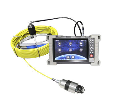 Pipeline endoscope for detecting sand hole on pipe wall