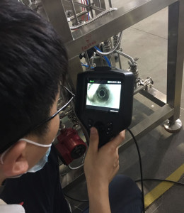 Industrial endoscopes in the pharmaceutical industry