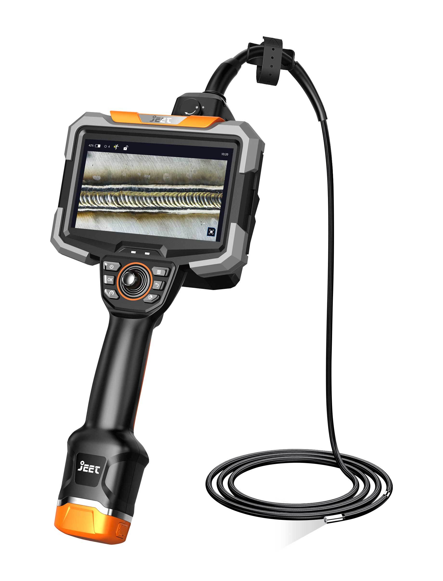 What is the difference between a borescope and an endoscope?