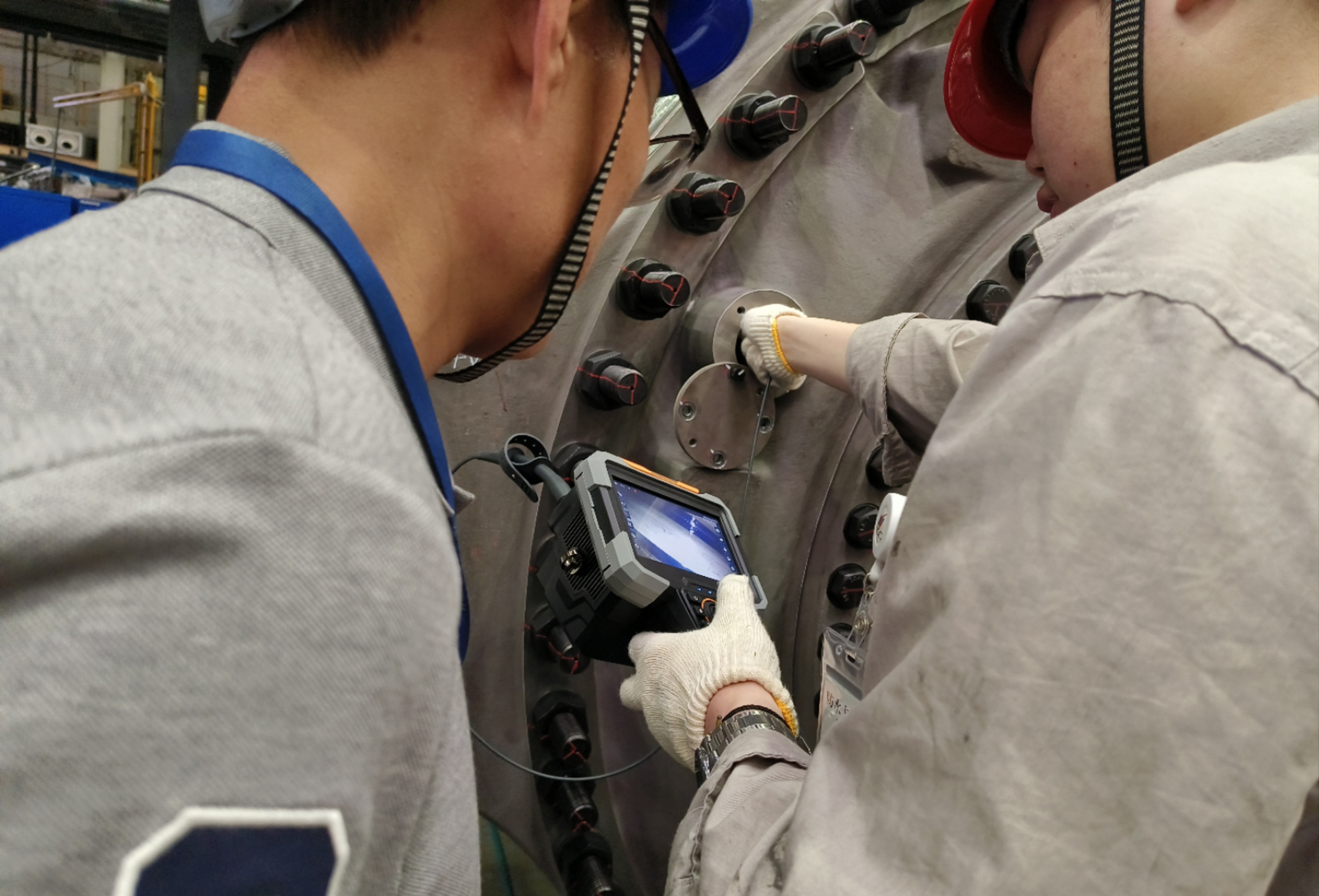 Videoscope for Wind Power Gearbox Inspection | JEET Industrial Solutions