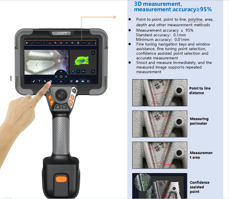 3D Cloud Scanning Modeling and Rapid Measurement